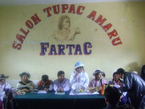 Concurrida conferencia de prensa dio inicio al II Encuentro de promotoras y promotores campesinos en Cusco